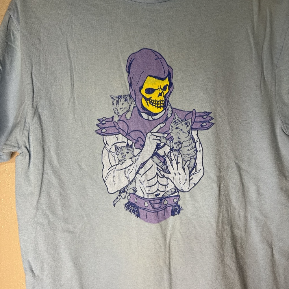Skeletor cat shirt - Picture 2 of 5